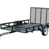 CARRY ON 5G - 5 ft Wide - 2000 LB. GVWR Mesh Floor with Ramp Gate