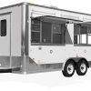 RC TRAILER RTB 8.5WTA - 8.5 ft Wide - 7000 & 10000 LB. Tandem Axle Truck Body Concession Trailer - Image 4