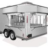 RC TRAILER RTB 8.5WTA - 8.5 ft Wide - 7000 & 10000 LB. Tandem Axle Truck Body Concession Trailer - Image 5