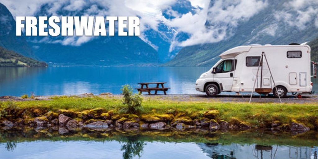 RV Freshwater - RV Freshwater Pumps, Water Hoses, Freshwater Starter Kits, Water Regulators, Freshwater Filters, Water Valves