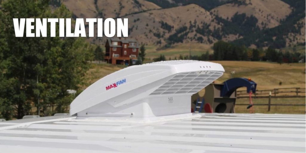 RV Ventilation - RV Roof Vents, 12 Volt Vent Fans, Fan Blades, Vent Insulators, Gaskets, Replacement Vent Covers and Lids, Insect Screens