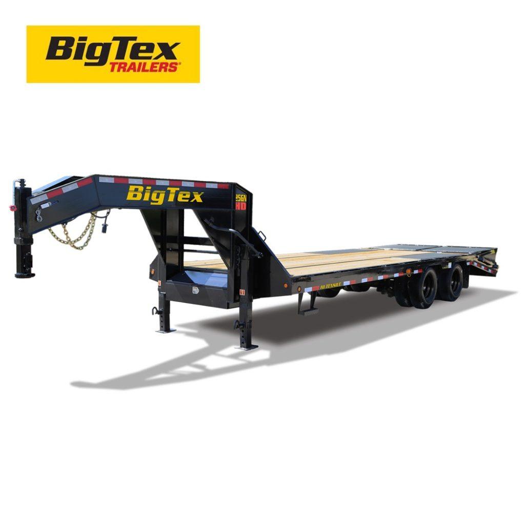 BIG TEX 25GN - Heavy Duty Tandem Dual Wheel Gooseneck - 25,900 GVWR ...