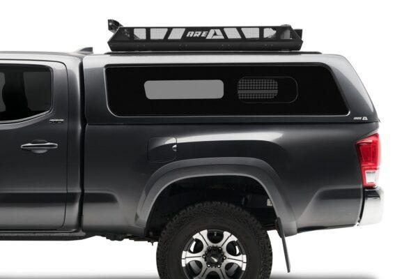 ARE CX REVO FIBERGLASS CAB HIGH TRUCK CAP ON TOYOTA TACOMA GRET DS