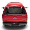 ARE CX REVO TRUCK CAP ON FORD F150 RAPTOR RED REAR DOOR OPEN