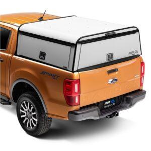 ARE DCU ALUMINUM COMMERCIAL TRUCK CAP ON FORD RANGER ORANGE HERO