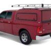 ARE TOOLMASTER SERIES COMMERCIAL FIBERGLASS TRUCK CAP ON FORD F150 PS FRONT QTR WHITE MX